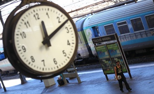 A la gare Toulouse Matabiau. Toulouse, FRANCE-24/09/13
