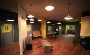 Strasbourg le 13 janvier 2016/ Les locaux de A MAZE IN, live escape game.