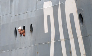 Les marins russes se forment au fonctionnement du navire