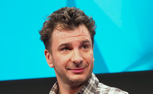 Michaël Youn au Festival de L'Alpe-d'Huez, en janvier 2020.
