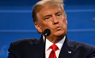 Donald Trump, le 23 octobre 2020.