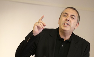 Jean-Marc Morandini lors de sa conférence de presse, le 19 juillet 2016.