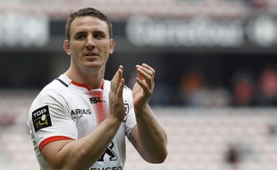 Le troisième ligne du Stade Toulousain Louis Picamoles lors du match de Top 14 contre Toulon, le 30 avril 2016 à Nice.