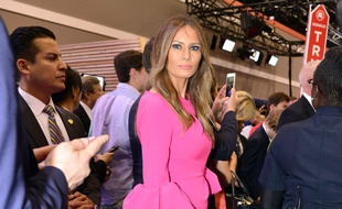 La First lady Melania Trump lors de la campagne présidentielle