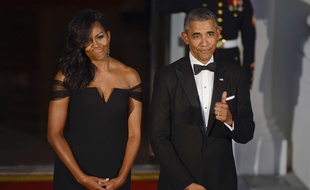 Barack et Michelle Obama.