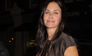 Courteney Cox à Londres le 18 juillet 2014
