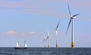 Un projet de parc éolien offshore est prévu en baie de Saint-Brieuc à l'horizon 2020.