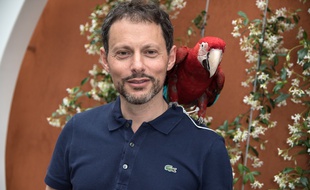 Marc-Olivier Fogiel au village de Roland Garros à Paris, le 28 mai 2016.