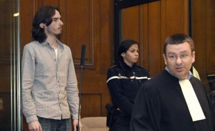 Gerald Seureau à l'ouverture de son procès le 17 novembre 2014 à Montpellier