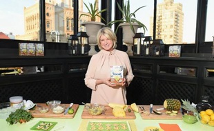 Martha Stewart lors d'une présentation commerciale, le 6 mai 2015 à New York