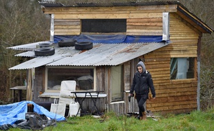 L'un des 90 lieux de vie de la ZAD de Notre-Dame-des-Landes.