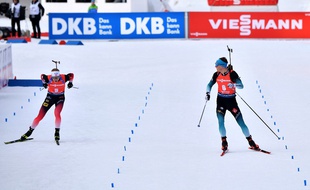 Emilien Jacquelin n'a laissé aucune chance à Boe pour remporter son premier titre mondial.