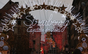 Strasbourg le 26 novembre 2017. Illustrations marché de Noël.