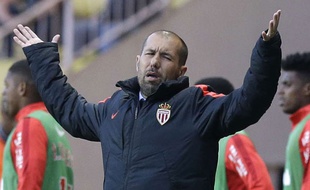 Leonardo Jardim sur le banc monégasque le 30 avril 2016.