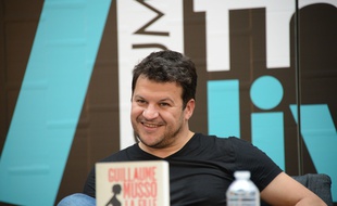 Guillaume Musso, écrivain, au Forum Fnac Livres 2016 le 2 septembre 2016 à Paris