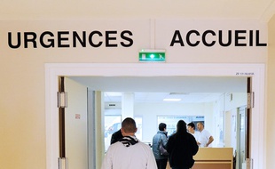 L'entrée des urgences de l'hôpital de Lens (image d'illustration).