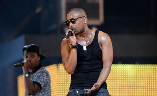 Alonzo lors du concert Urban Peace 3.