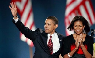"Je suis une anomalie statistique. Une fille noire, élevée dans le South Side de Chicago... Je ne devrais absolument pas être là", dit Michelle Obama, qui va devenir la première First Lady noire après la victoire de son mari Barack, élu mardi président des Etats-Unis.