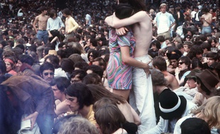 Un rassemblement à Hype Park en 1969