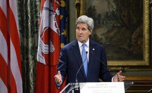 Le secrétaire d'Etat américain John Kerry, le 16 janvier 2015 à Paris