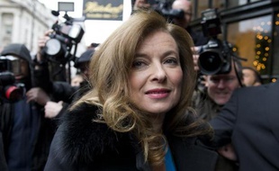 Valérie Trierweiler à Londres le 25 novembre 2014