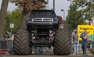 Le Monster truck à l'origine du drame