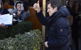 Guillaume Canet - Dejeuner des Nommes aux Cesar 2015 au Restaurant Le Fouquet's./URMAN_171402/Credit:LIONEL URMAN/SIPA/1502071730