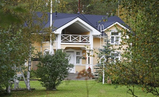 La maison de campagne du Premier ministre finlandais à Kempele.