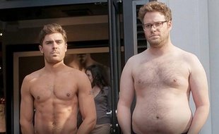 Zac Effron et Seth Rogen dans le film «Neighbors».