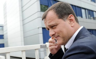 Louis Aliot le 26 mai 2014 à Nanterre