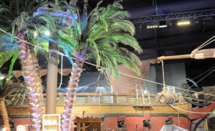 Le restaurant Pirates Paradise prévoit plus de 400 couverts dans un décor féérique.