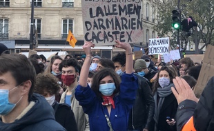 Manifestation parisienne contre la loi