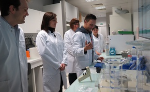L'équipe toulousaine de la start-up innovante Genoskin.
