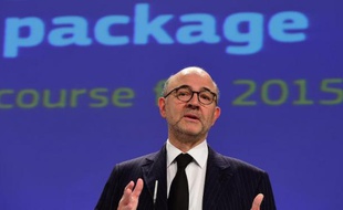 Le commissaire européen chargé des Affaires économique, le 28 novembre 2014 à Bruxelles