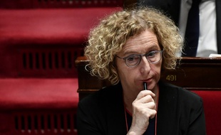 Muriel Pénicaud sur le banc des ministres à l'Assemblée nationale (illustration).