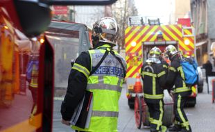 Illustration de l'intervention de pompiers, ici à Rennes.