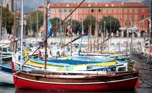 Le port de Nice.