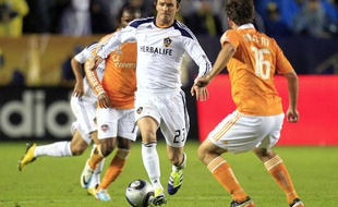 David beckham lors de la finale de la MLS à Carson, le 21 novembre 2011.