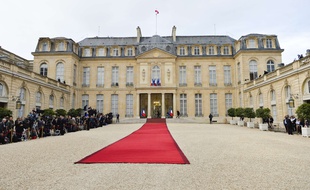Le palais de l'Elysée.