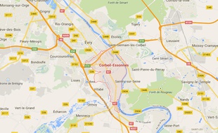 Google Maps de Corbeil-Essones.