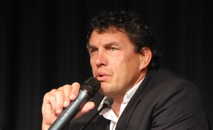 Didier Lacroix, le président du Stade Toulousain, le 4 juillet 2017 au stade Ernest-Wallon.