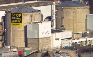 La centrale nucléaire de Fessenheim le 18 mars 2014