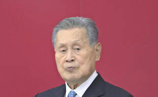 Yoshiro Mori, désormais ex président du comité d'organisation des JO de Tokyo