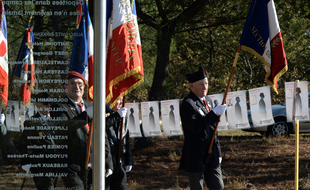 Cérémonie en hommage aux fusillés du camp de Souge (Gironde)