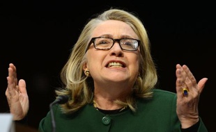 L'ex-première dame et ex-secrétaire d'Etat américaine Hillary Clinton, le 11 septembre 2012 à Washington