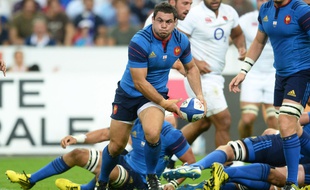 Guilhem Guirado lors de France-Angleterre le 22 août 2015.