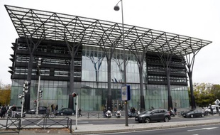 Vue générale du tribunal de Melun le 29 octobre 2015