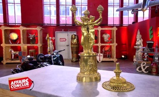 Ce surtout de table Thomire s'est vendu pour 16.500 euros.