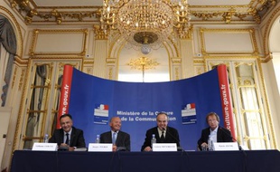 Frédéric Mitterrand installe la mission "Création et Internet" jeudi 3 septembre 2009