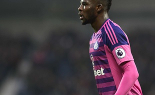 Papy Djilobodji sous le maillot de Sunderland en 2017.